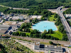 Luftbild Gebiet Weyermannshaus Bern