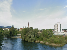 Stadt Luzern Reussbrücke Reusszopf Nordpol