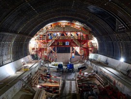 Bewehrung Kaverne Laupenstrasse Baustelle Bahnhof Bern