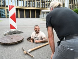 Hauswart Abwasserkanal Stadthaus Kriens