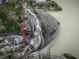 Staumauer Grimsel - Bild A