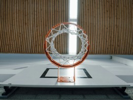 Basketball Korb Turnhalle