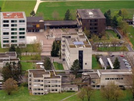 Luftbild Bildungszentrum Langenthal