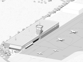 Visualisierung Ersatzneubau Flughafen Samedan