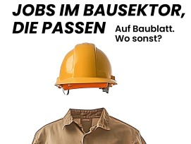 Werbung Jobplattform Baublatt