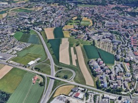 Überdachung A12 bei Chamblioux Freiburg