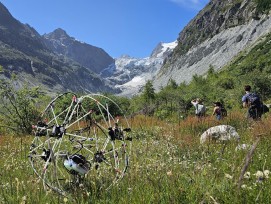 GOAT-Roboter im Kugelmodus