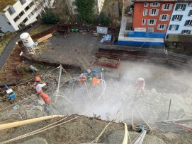 Sicherung Fels Schlössli Schönegg Stadt Luzern