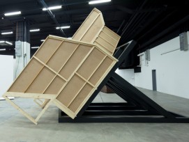 Prämiert in der Kategorie Architektur: die Raum-im-Raum-Installation "The White Cube" von CKÖ aus Zürich.  (Bild: Bundesamt für Kultur/Guadalupe Ruiz)