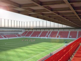 Bis der FC Aarau im neuen Stadion spielen kann wird es noch dauern. (zvg)