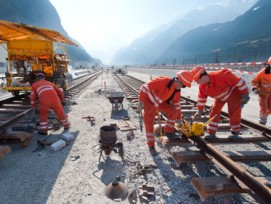 Der Gotthard-Basistunnel bei Altdorf. Bild: AlpTransit Gotthard AG