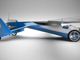 Der Prototyp des AeroMobil 3.0. (zvg)