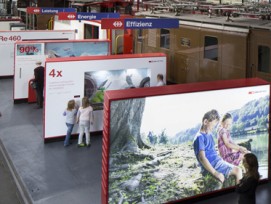 Ausstellung „Energieeffizienz auf Schienen“ (SBB)