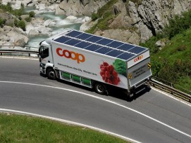 Der Elektro-LKW von Coop (zvg)