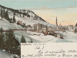 Grüsse aus dem St. Moritz einer anderen Zeit. (zvg)