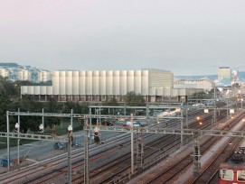 Visualisierung ZSC-Stadion in Zürich