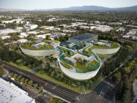 So soll der neue Apple-Campus aussehen (Quelle: landbankllc.com)