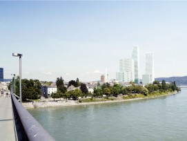 Der 178-Meter-Turm von Roche war erst der Anfang. Der Pharmariese plant einen zweiten Grossbau, der mit 205 Metern noch höher ausfallen soll (Visualisierung: F. Hoffmann-La Roche Ltd., zvg)