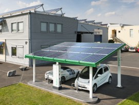 Solartankstellen für Elektroautos lohnen sich überall dort, wo genügend Zeit zum Tanken besteht und ein sonniges Dach für eine Fotovoltaikanlage vorhanden ist.