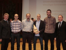 Die Sieger des Alpinen Schutzwaldpreis Helvetia 2015