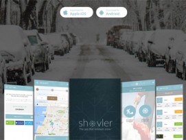 «Uber» für freiwillige Schneeräumer in den USA gestartet