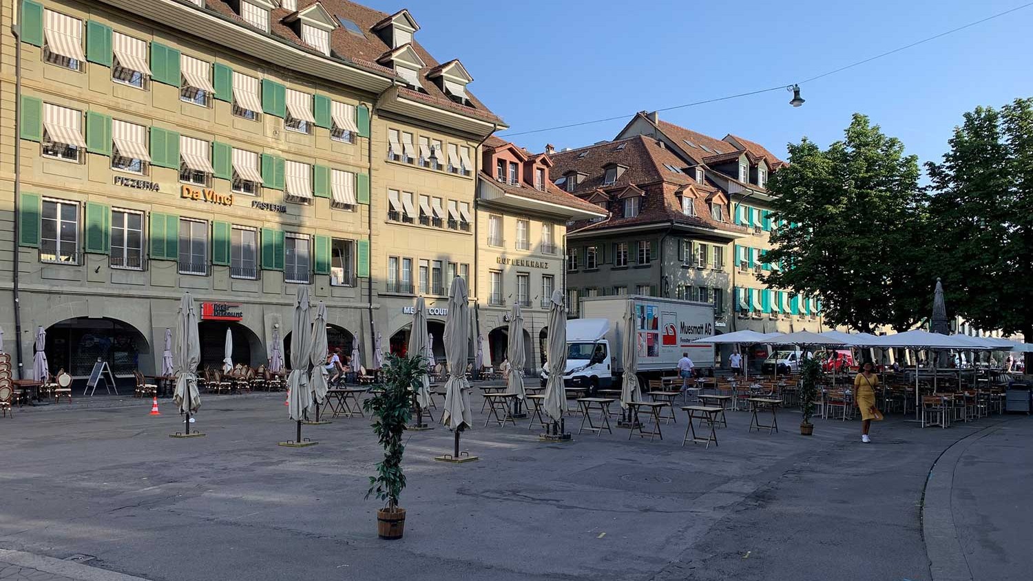 Waisenhauptplatz Stadt Bern heute