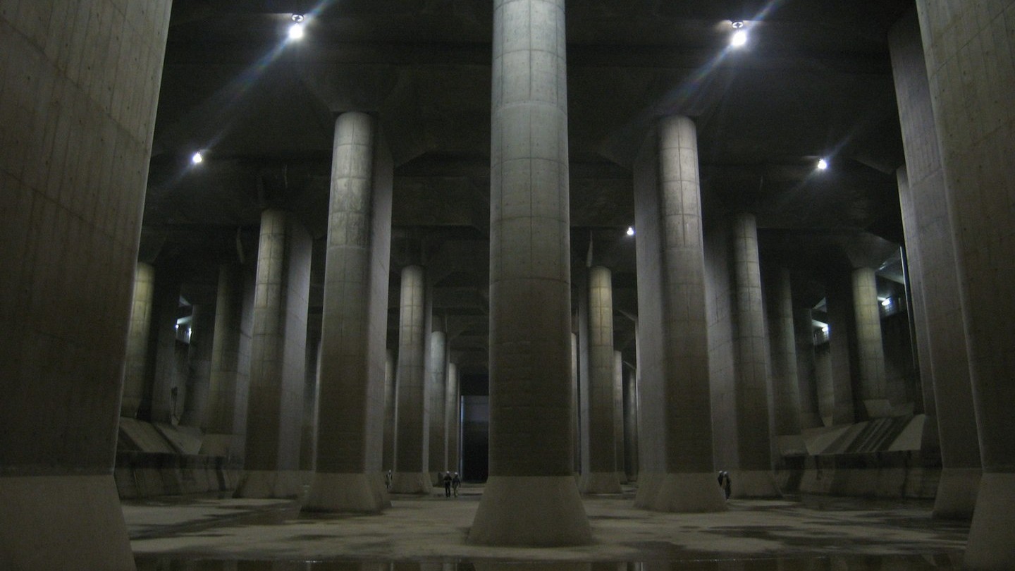 Metropolitan Area Outer Underground Discharge Channel Tokio