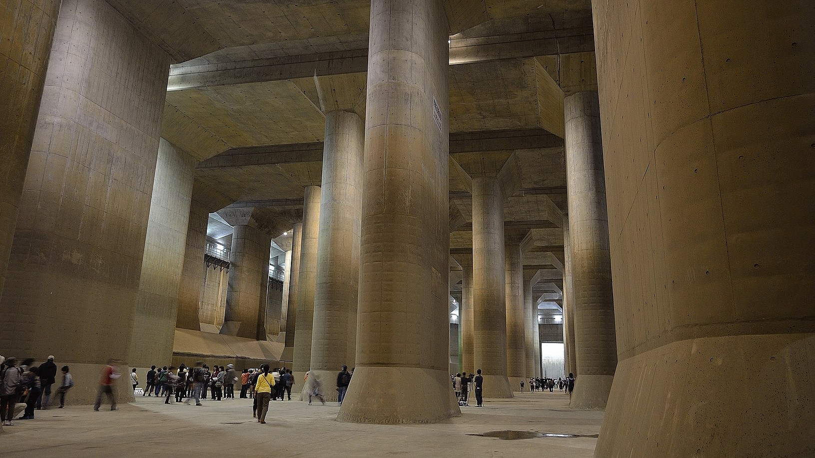 Metropolitan Area Outer Underground Discharge Channel Tokio